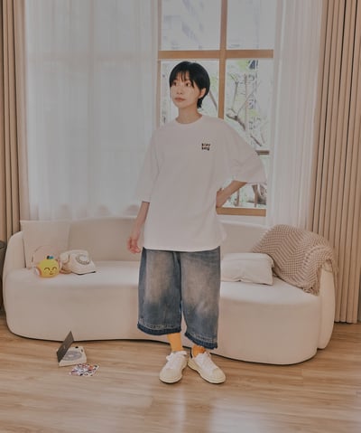 SOFT DAYS tee 白6