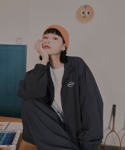 Really 灰黑防風外套6