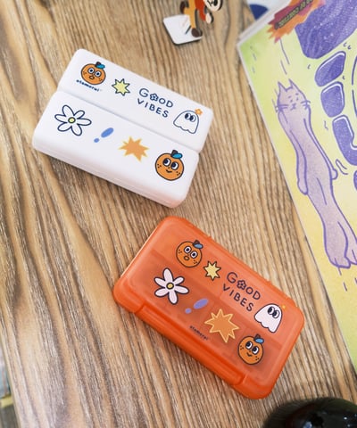 健康快樂藥盒 2款1