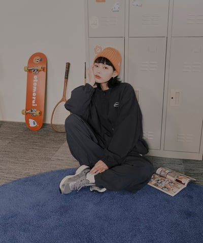 Really 灰黑防風外套12