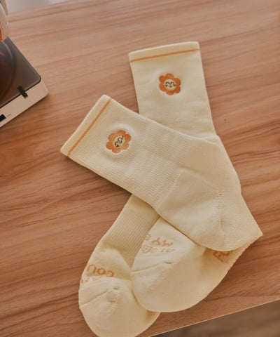FOOTER 聯名刺繡襪 4款8