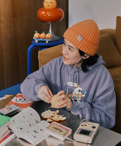 way to go 刷毛帽tee15