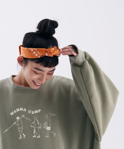 桔利花花變形蟲 方巾6