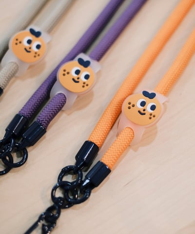 手機掛繩＋墊片組 3款4