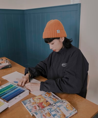 Really 灰黑防風外套9