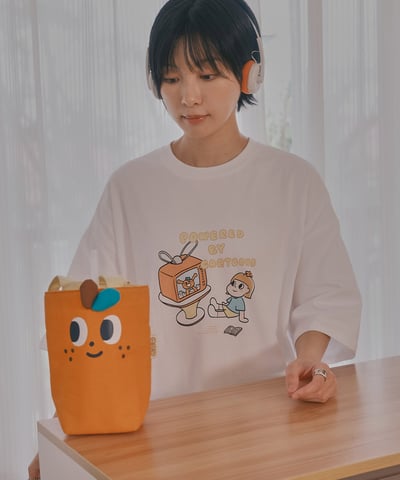 看卡通印圖tee3