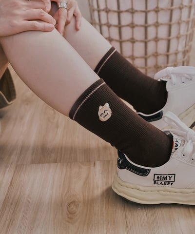 FOOTER 聯名刺繡襪 4款6