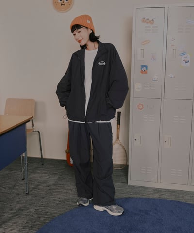 Really 灰黑防風外套7