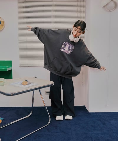 璐苡哥桔拉！連帽Tee 3.09