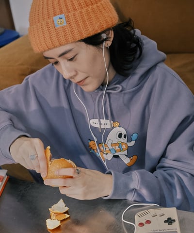 way to go 刷毛帽tee9