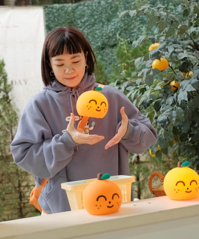 桔利 微笑拍拍燈6