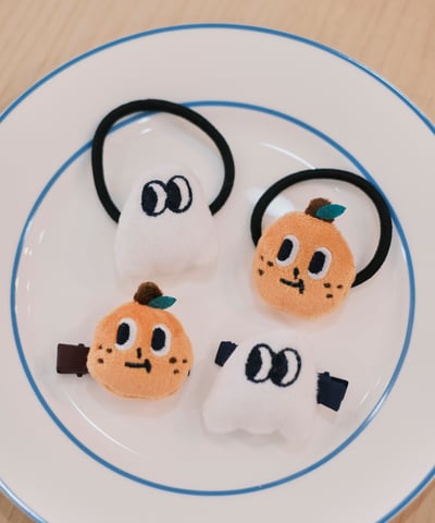 玩偶髮圈 / 髮夾 4款2