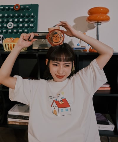 屋頂上的白日夢 tee3