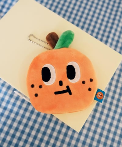 桔利絨毛零錢包3