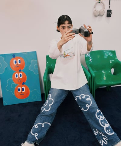 格鬥乙女特攻隊 長袖tee8