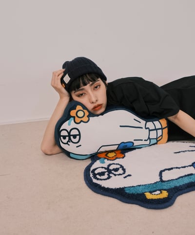 rui同學耍廢中 簇絨地毯6