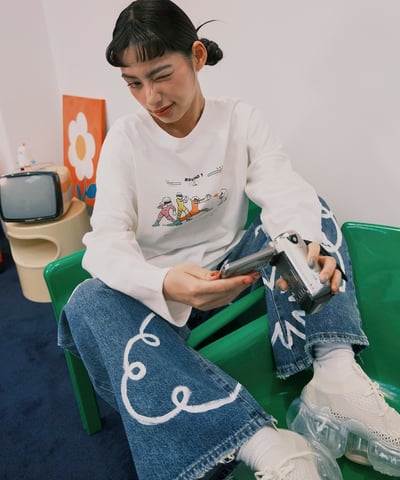 格鬥乙女特攻隊 長袖tee12