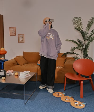 way to go 刷毛帽tee17