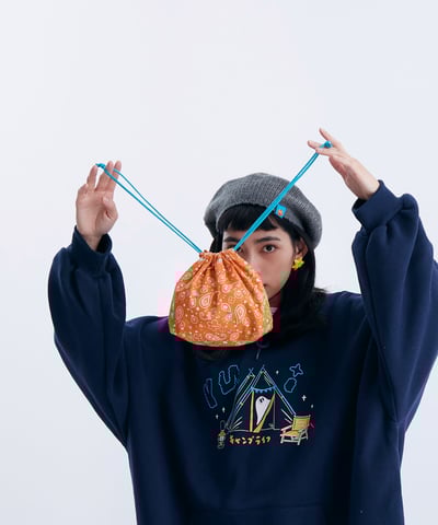 桔利花變型蟲 束口袋3