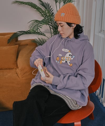 way to go 刷毛帽tee11