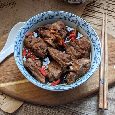 【禦寒暖身】藥燉排骨5