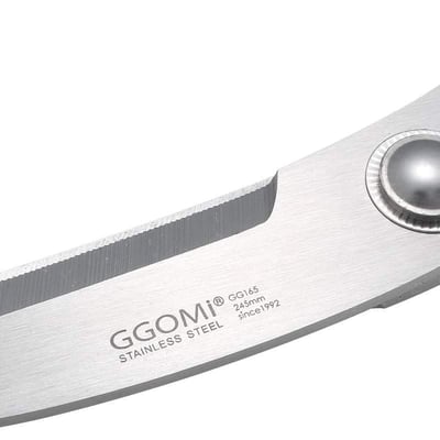 出口韓國曲線型彎曲剪刀燒肉剪刀4