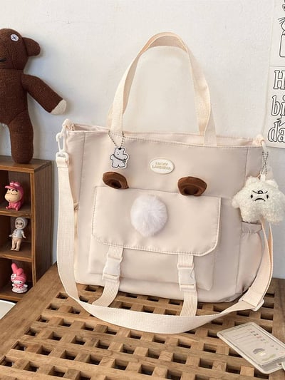 我的補習好夥伴 立體兔子顏值爆表大容量補習包8