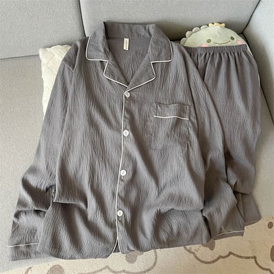 男款雲朵棉輕奢家居睡衣套裝1