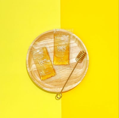 中秋節限定 蜂蜜隨身包（簡裝12入）兩盒＋嫣紅烏桕花蜜180g組合3