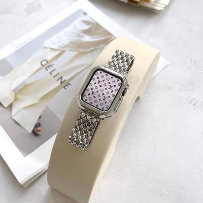 商務感金屬系列Apple watch錶帶5