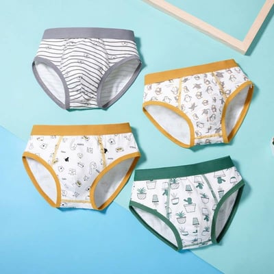 純棉男童小狗動物三角內褲4