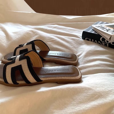 2026夏季新款法式高級感平底拖鞋9
