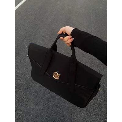 輕奢牛津布高級小香風筆電包 手提斜背兩用電腦包3