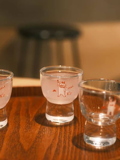 可愛療癒感 貓狗清酒杯 小酌禮物首選2