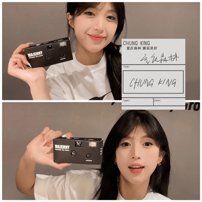 【重慶森林同款】MaJenny一次性膠片相機27張彩色膠卷2