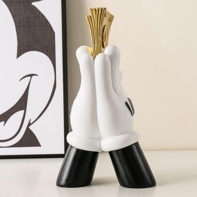 拜金發財創意招財桌上玄關擺件3