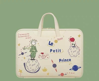 小王子 浪漫小王子插畫風電腦旅行包  14吋現貨免運1
