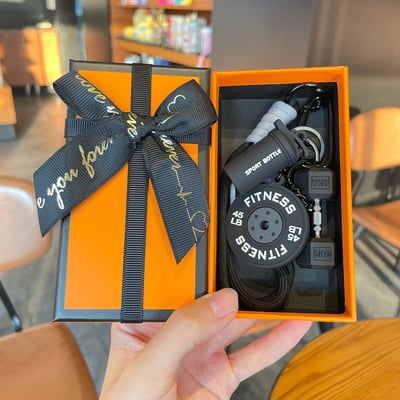 送健身人最懂的小驚喜 多巴胺彩色健身包包掛件 療癒系運動掛飾8