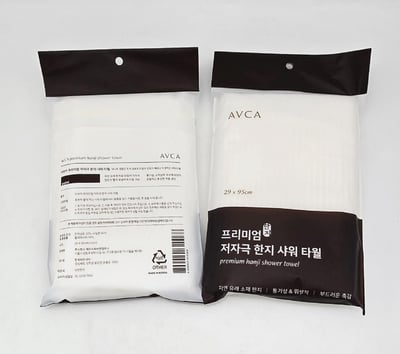 韓國 AVCA 加長韓紙搓澡沐浴巾1條組7