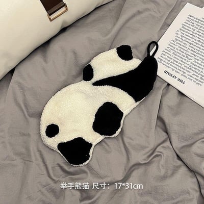 熊貓貓擦手巾 掛式可愛吸水毛巾3條組9