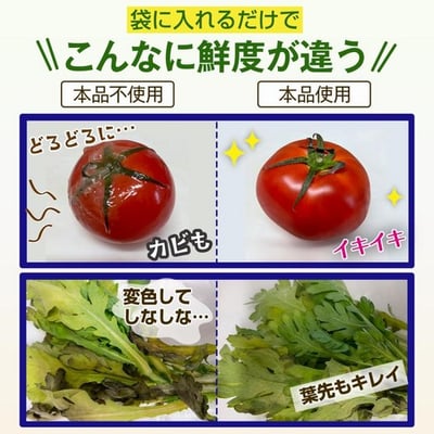 日本 Comolife 野菜新鮮隊拉鍊保鮮袋（15枚入）6/15結單5