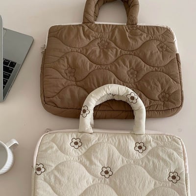 我真的推薦 15吋可用韓系小花筆電包2