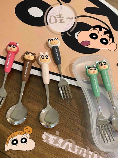 超萌男孩便攜餐具套裝2