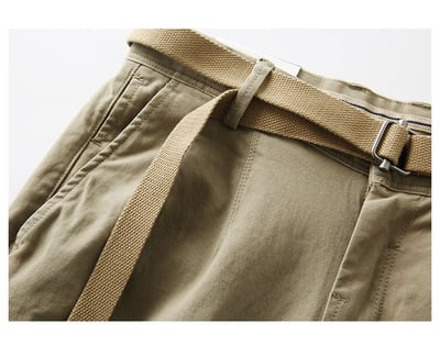 男款潮牌感工裝9分休閒褲 錐形褲6