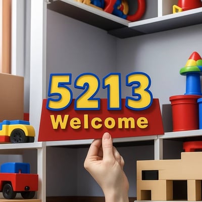 玩具全部總動員出任務 訂製專屬門牌3