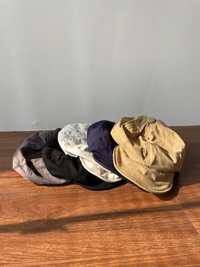 日系文藝八角帽顯臉小雲朵貝雷帽8