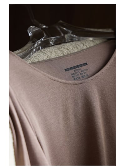 輕盈保暖羊毛混紡保暖內衣套裝6