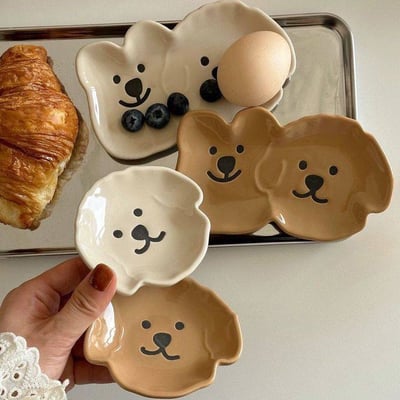療癒系萌犬點心碟醬料碟1