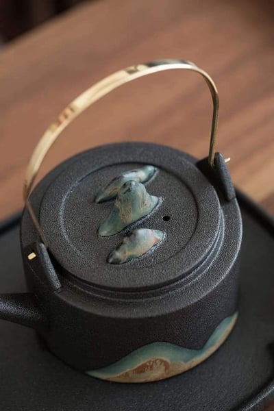 日式遠山精緻提梁壺禮品茶具套裝10