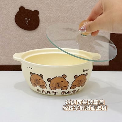卡皮巴拉陶瓷泡麵碗5